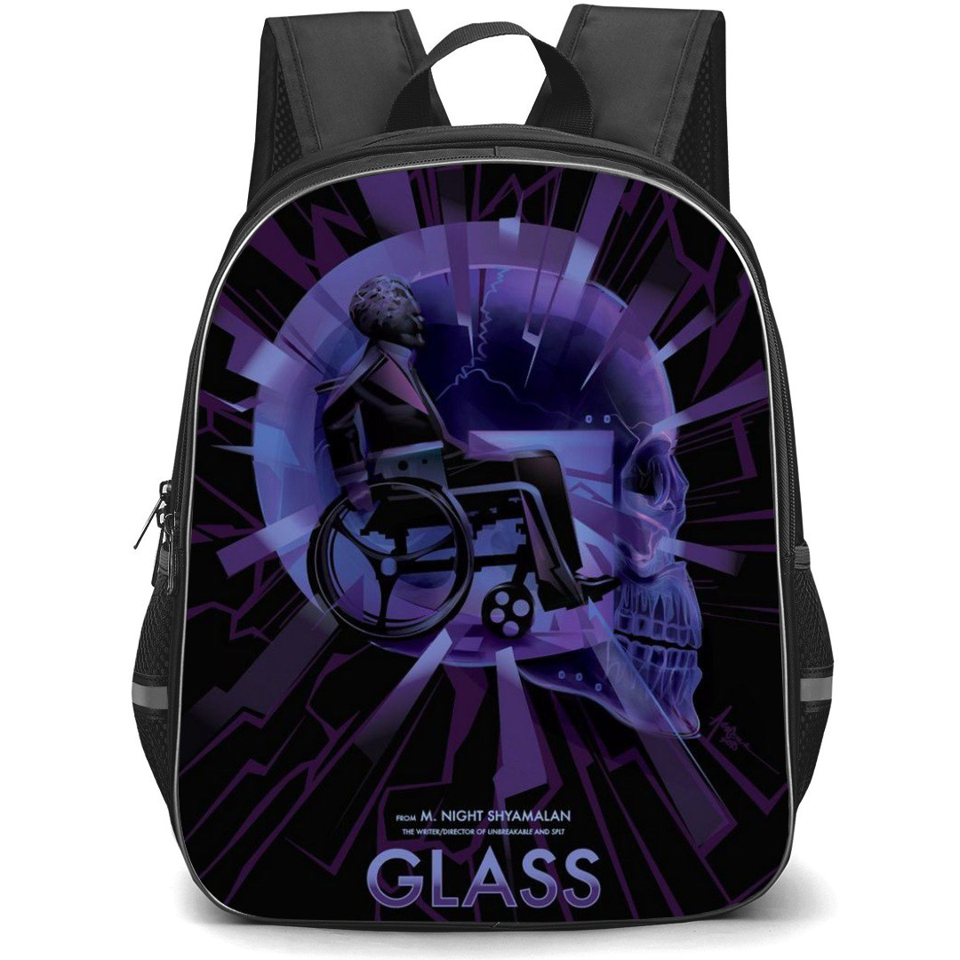Glass Backpack StudentPack - Glass Movie Vector Illustration Art Poster