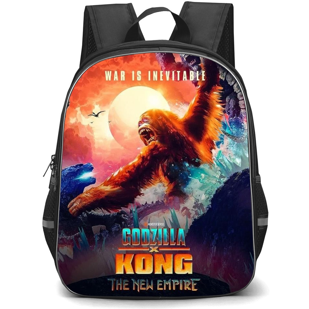 Godzilla X Kong School Backpack StudentPack - War Is Inevitable Poster