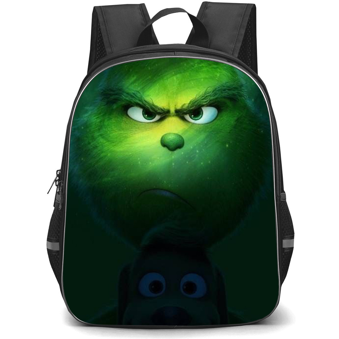 The Grinch Backpack StudentPack - The Grinch Angry Face In Shadow Poster