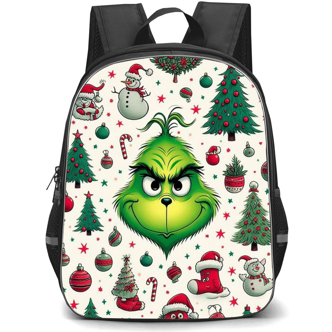 The Grinch Backpack StudentPack - The Grinch Avatar Digital Art On Black Background