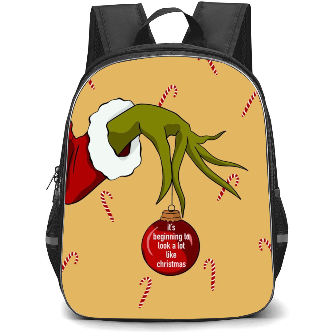 The Grinch Backpack StudentPack - The Grinch Its Beginning To Look A lot Like Christmas Poster