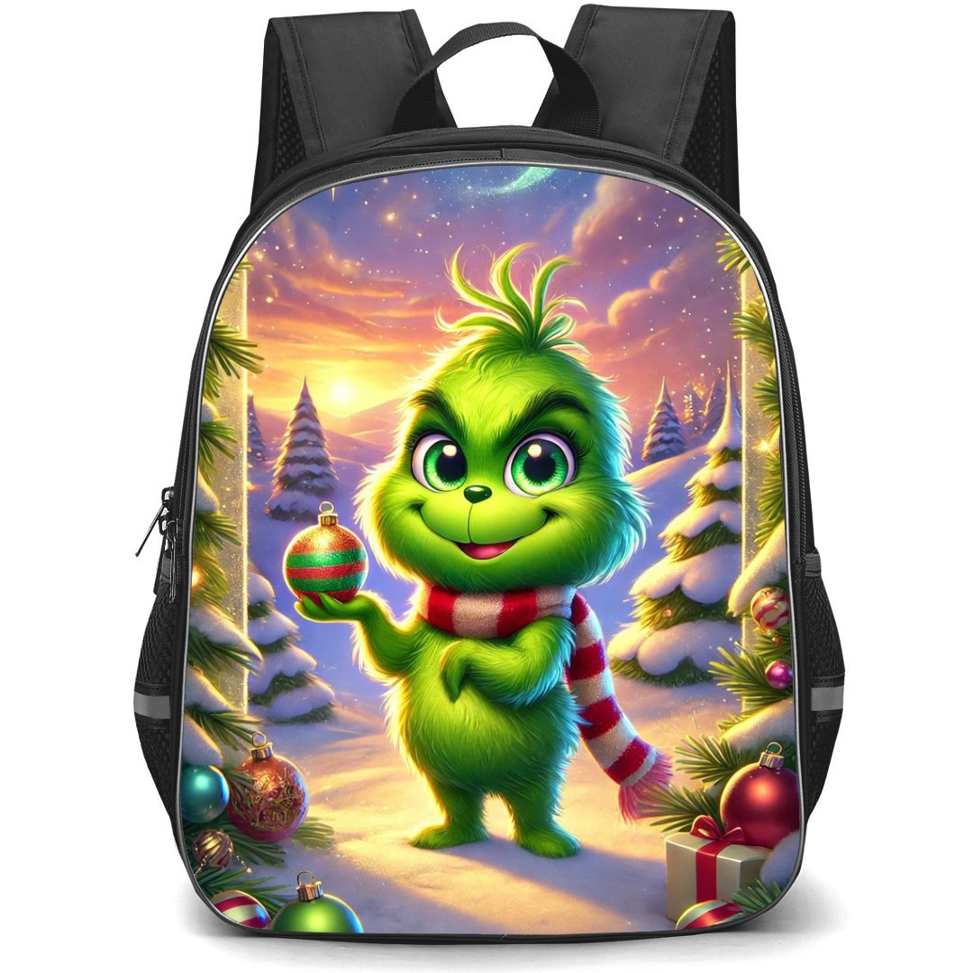 The Grinch Backpack StudentPack - The Grinch Cartoon Thanksgiving Poster