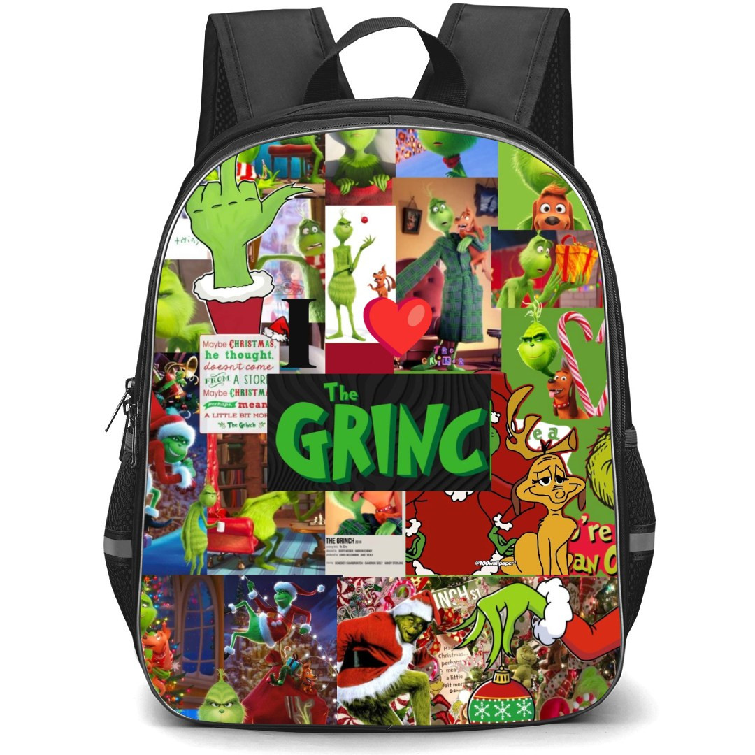 The Grinch Backpack StudentPack - The Grinch Collage Poster