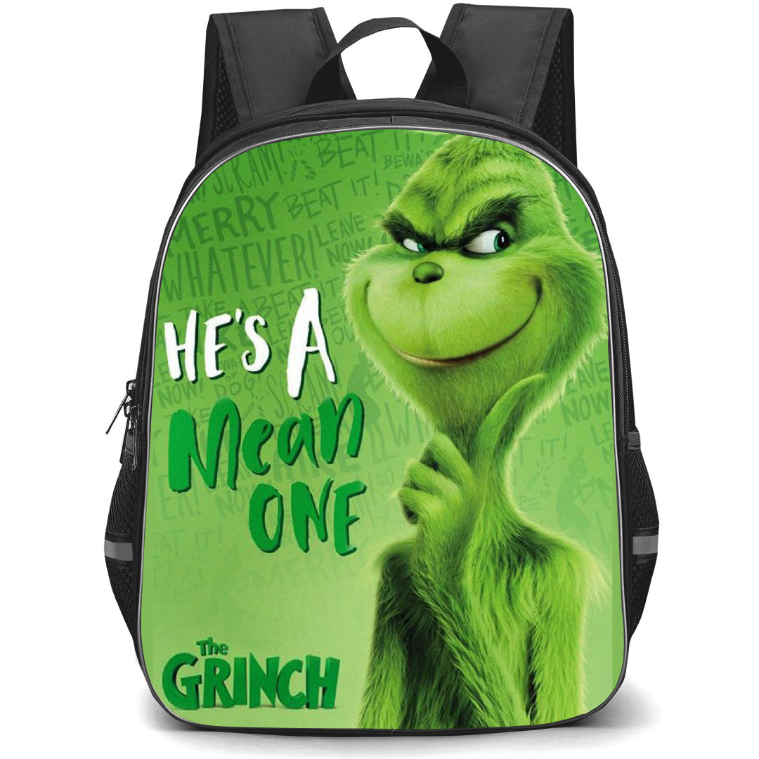The Grinch Backpack StudentPack - The Grinch He Is A Mean One Poster