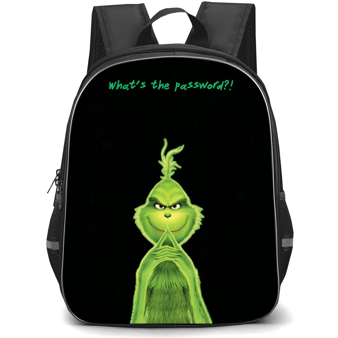 The Grinch Backpack StudentPack - The Grinch What Is The Password Poster