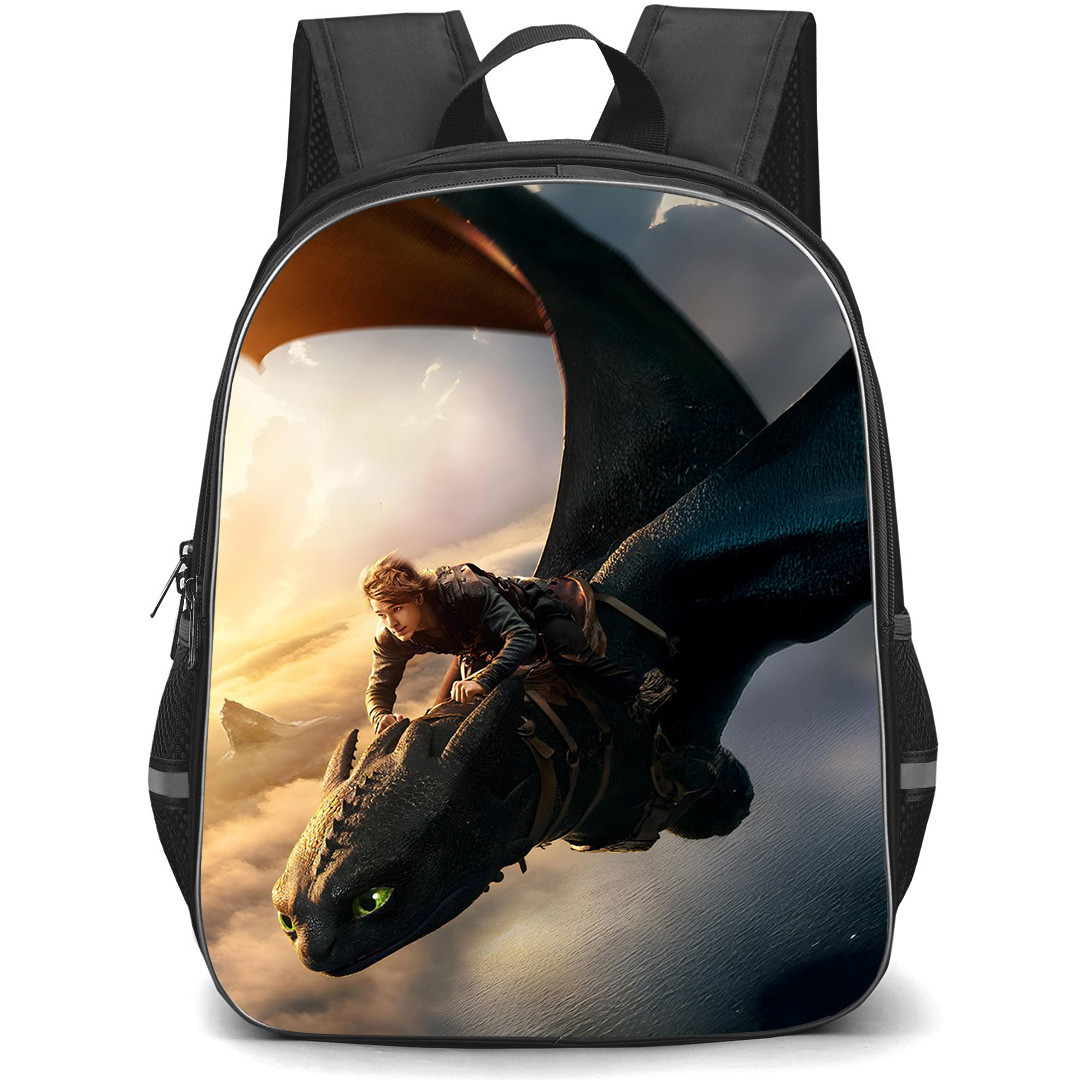 How To Train Your Dragon Backpack School Bag StudentPack - How To Train Your Dragon Live Action Movie 2025 Poster