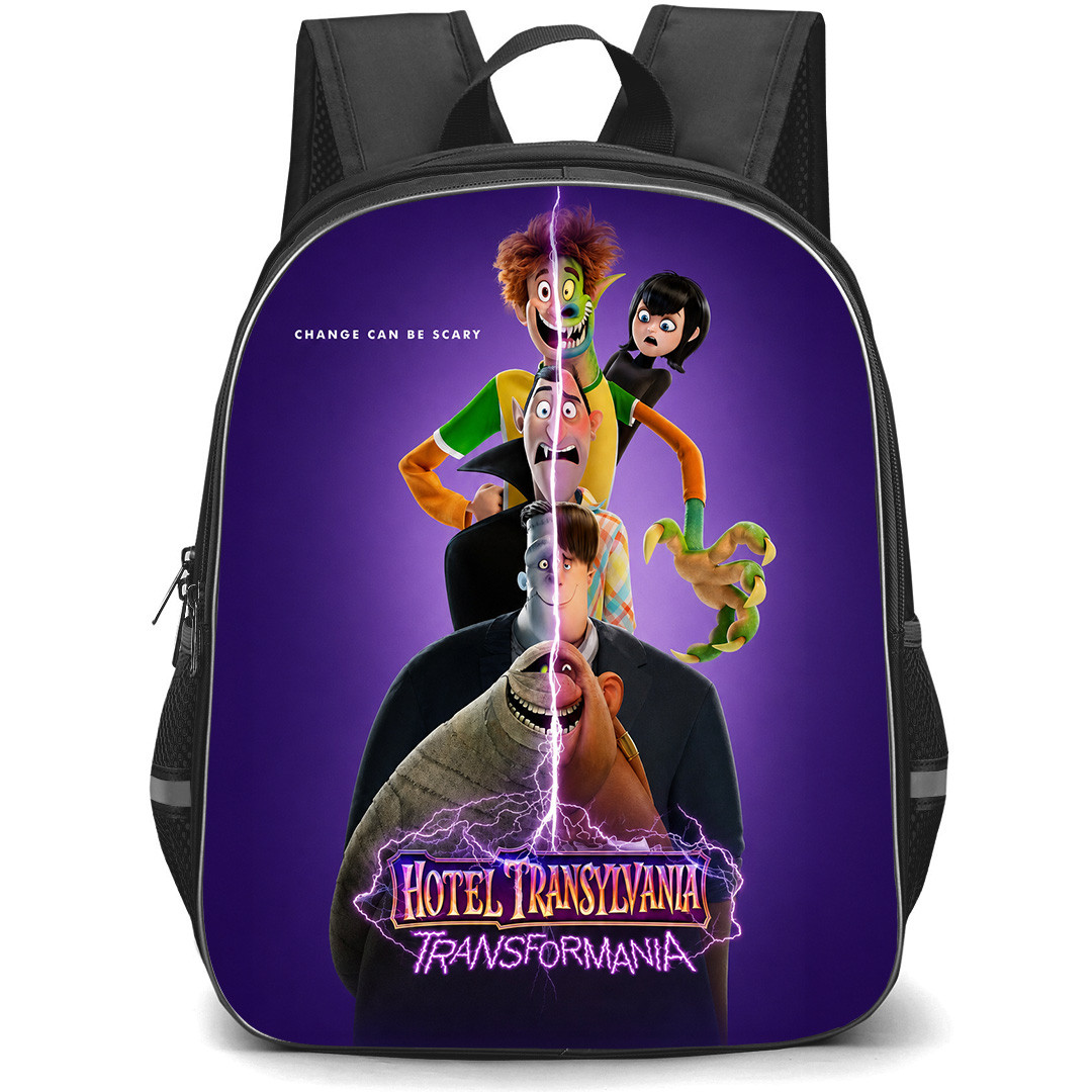 Hotel Transylvania Backpack School Bag StudentPack - Characters Change Can Be Scary Poster
