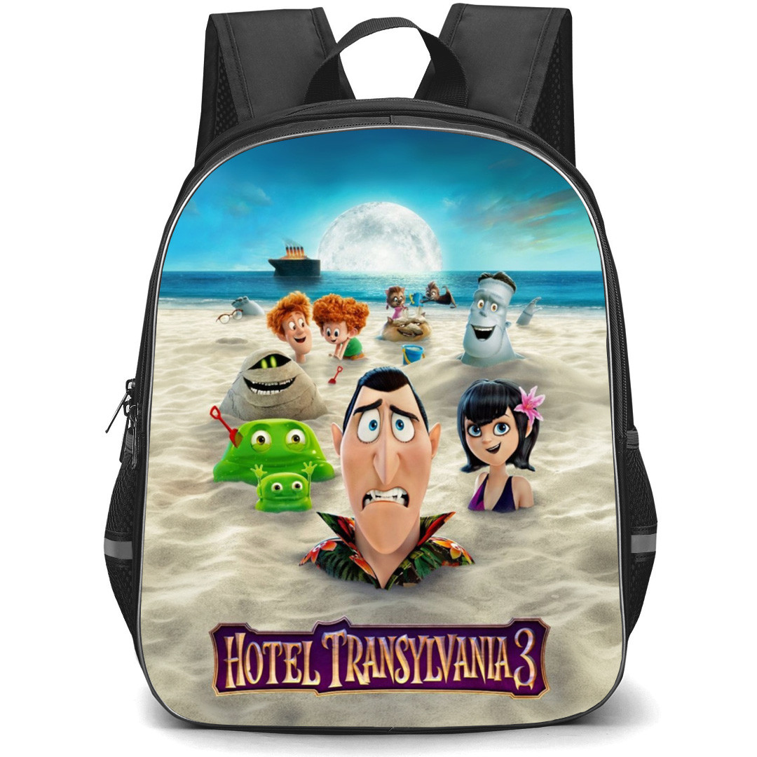 Hotel Transylvania Backpack School Bag StudentPack - Characters Play in Sand Poster