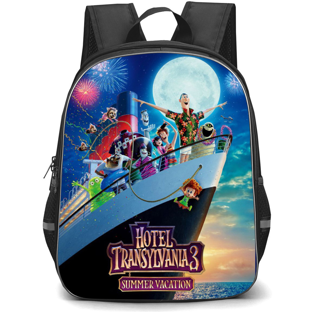 Hotel Transylvania Backpack School Bag StudentPack - Characters in a Ship Series Poster