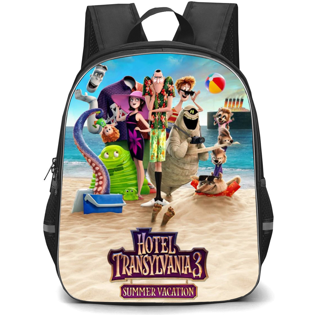Hotel Transylvania Backpack School Bag StudentPack - Characters Summer Vacation Poster
