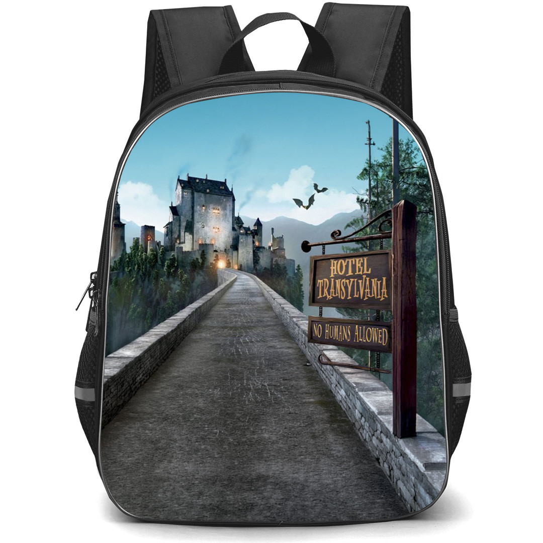 Hotel Transylvania Backpack School Bag StudentPack - Dark Castle Scenery