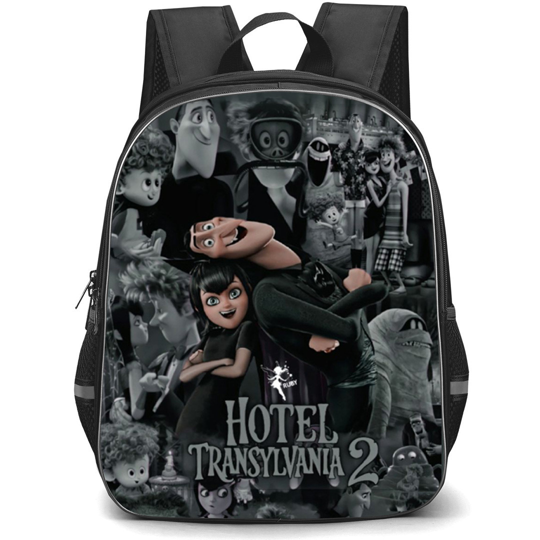 Hotel Transylvania Backpack School Bag StudentPack - Mavis and Dracula Smiling Series Poster