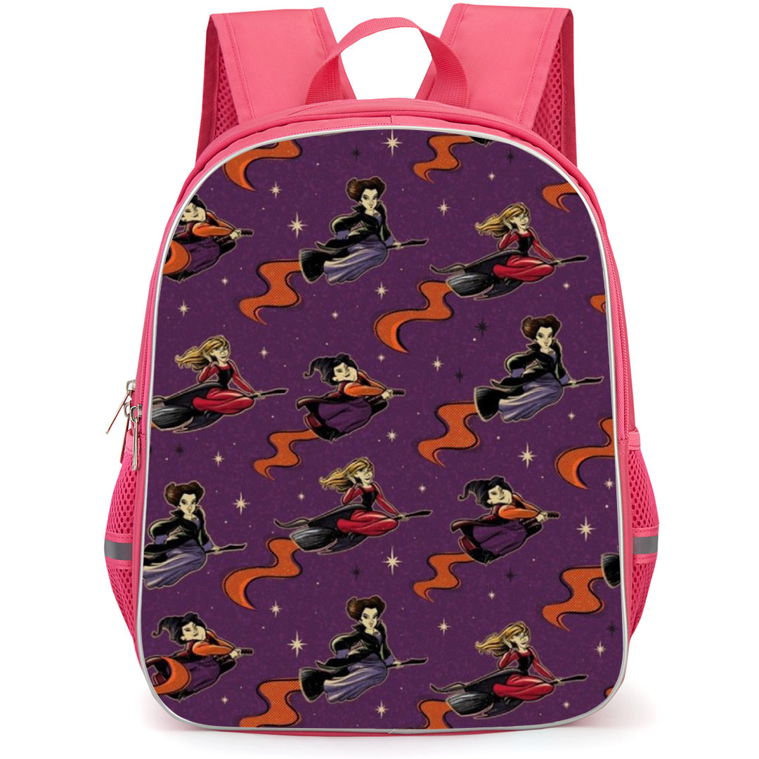 Hocus Pocus Backpack School Bag StudentPack - Riding A Broom Pattern