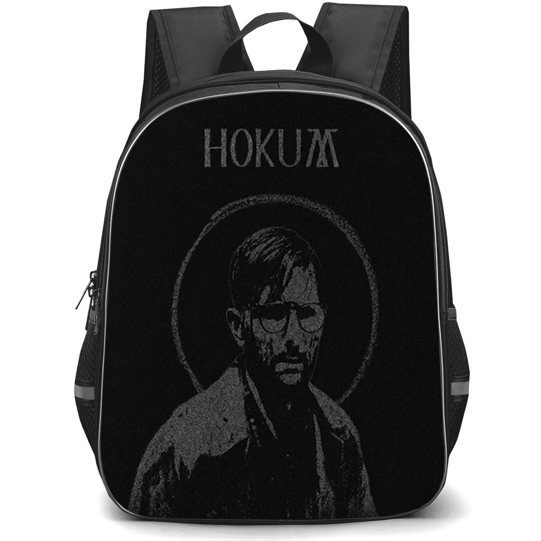 Hokum Ohm Bauman Backpack School Bag StudentPack - Ohm Bauman Chalk Circle Poster