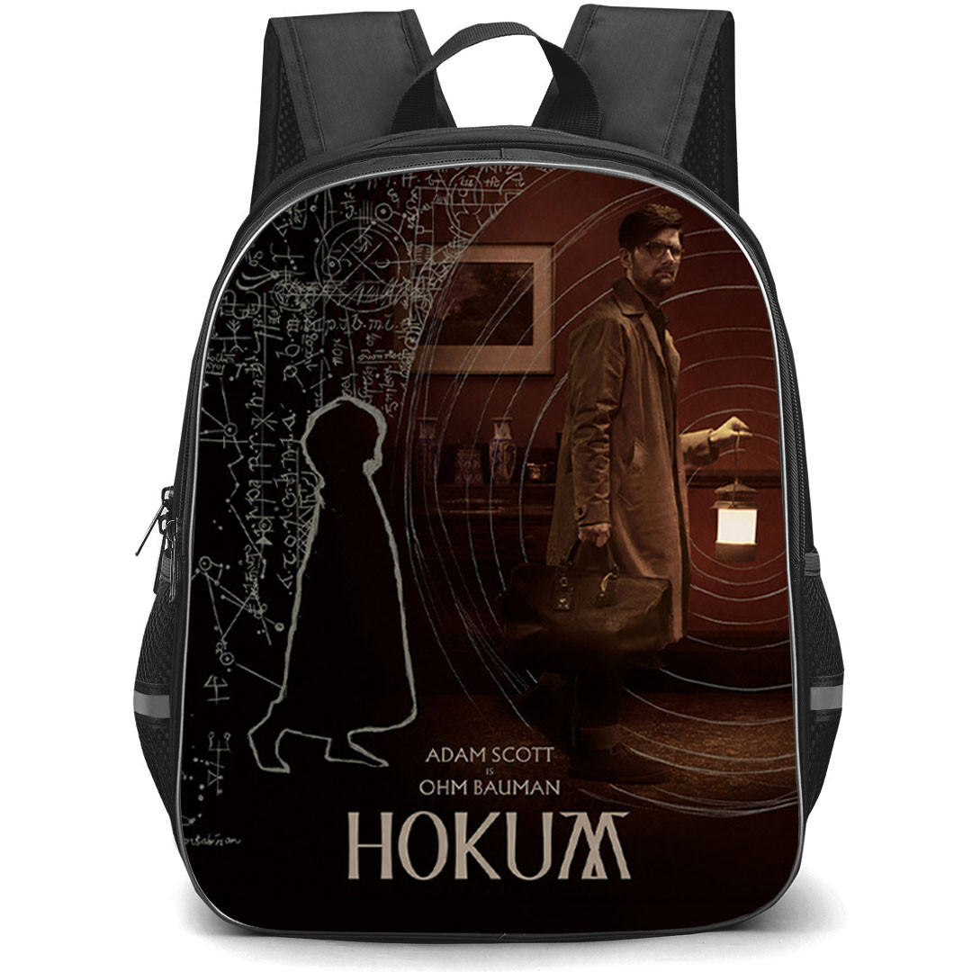 Hokum Ohm Bauman Backpack School Bag StudentPack - Ohm Bauman Occult Investigation Poster