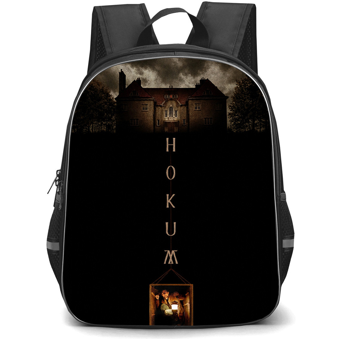 Hokum Backpack School Bag StudentPack - Hokum Haunted Mansion Trapped Box Poster