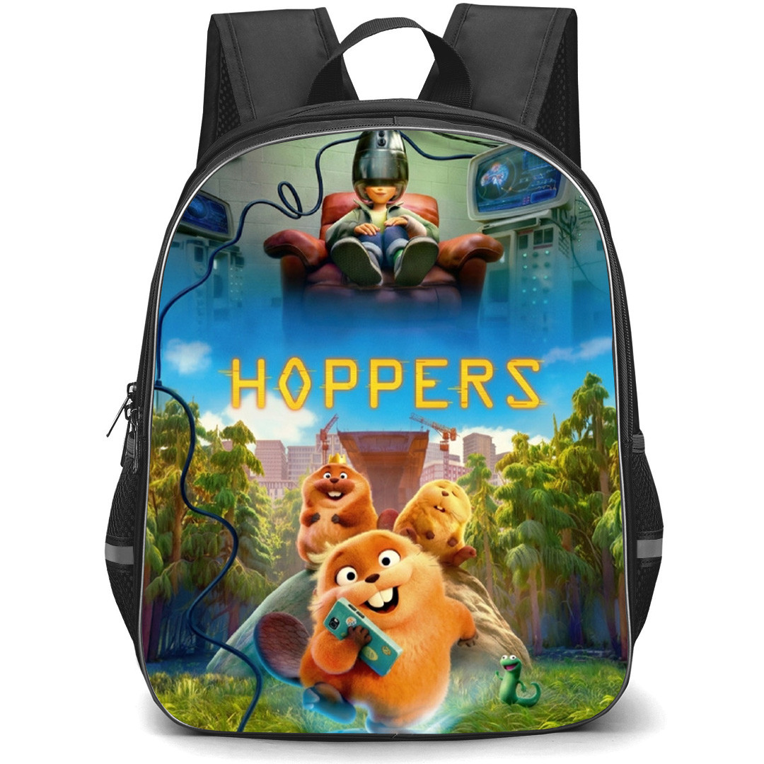 Hoppers Backpack School Bag StudentPack - Split Laboratory Portrait Poster