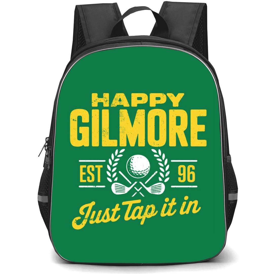 Happy Gilmore Backpack School Bag StudentPack - Tap It In Quote Poster