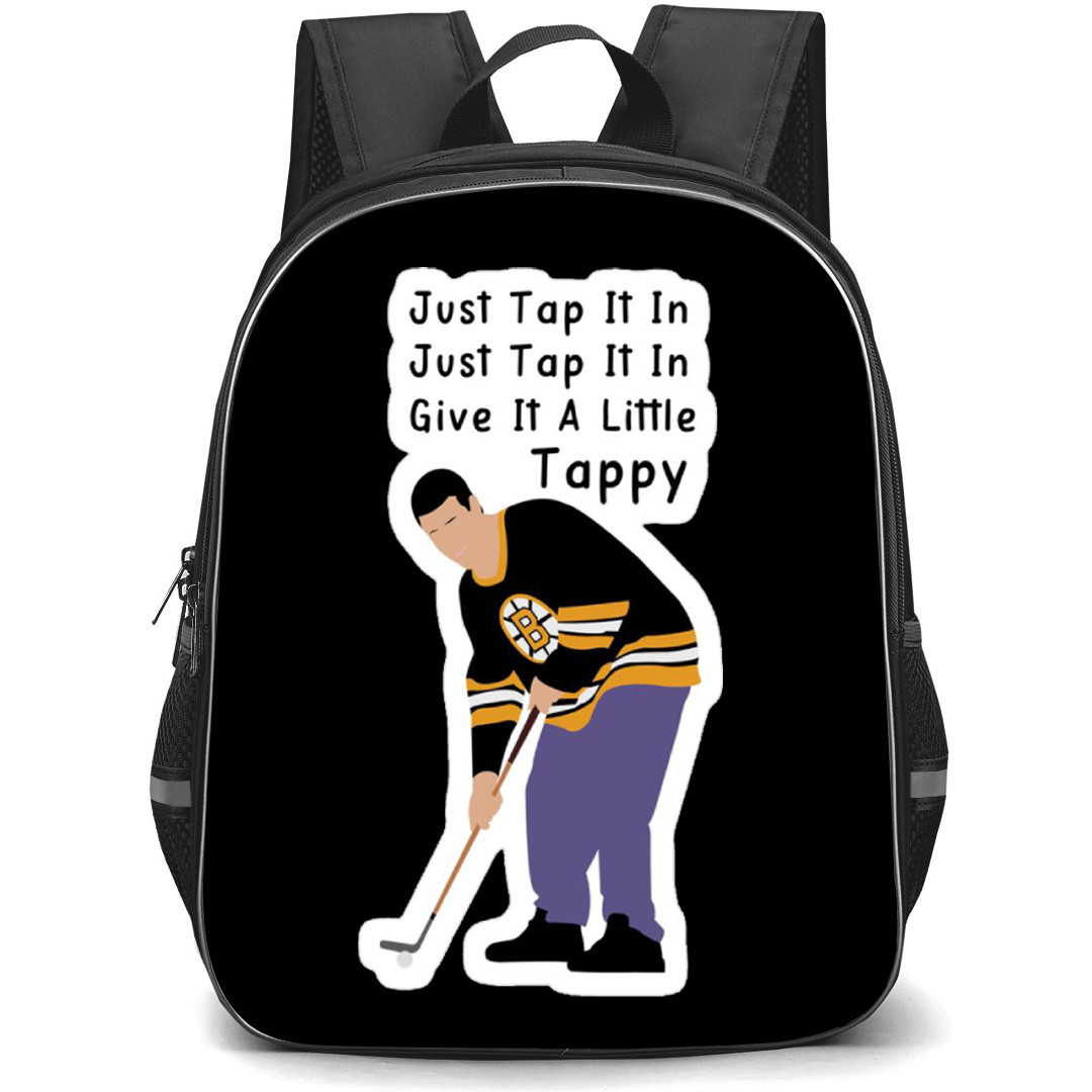 Happy Gilmore Backpack School Bag StudentPack - Tappy Quote Vector Art Sticker