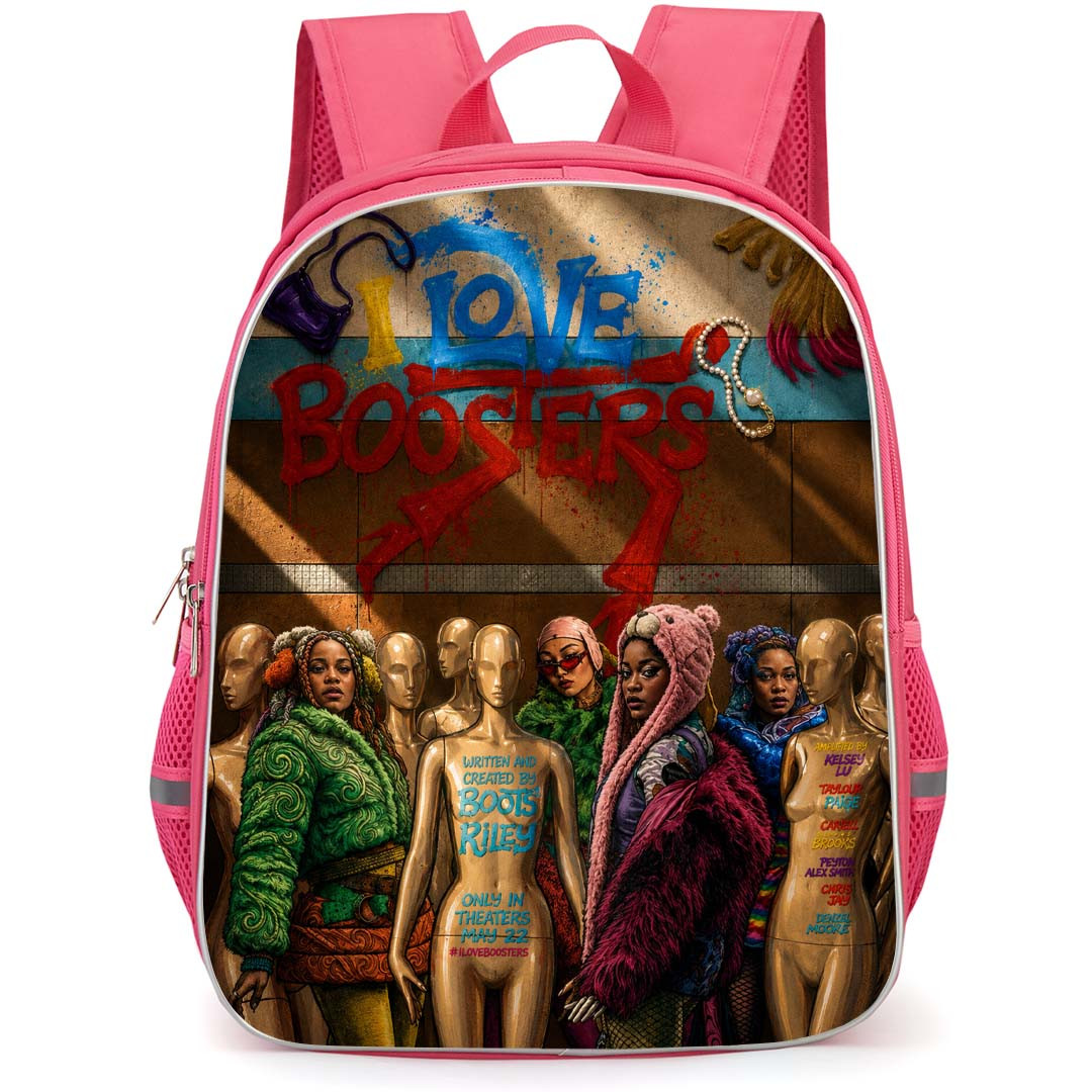 I Love Boosters Backpack School Bag StudentPack - I Love Boosters Ensemble Cast Poster