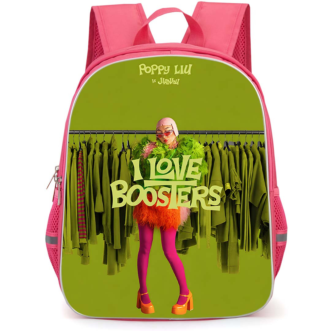 I Love Boosters Jianhu Backpack School Bag StudentPack - Jianhu Poppy Liu Poster