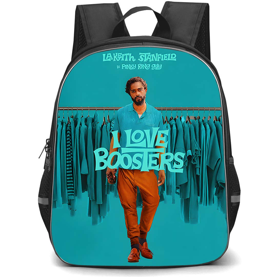 I Love Boosters Pinky RingGuy Backpack School Bag StudentPack - Pinky RingGuy Lakeith Stanfield Poster