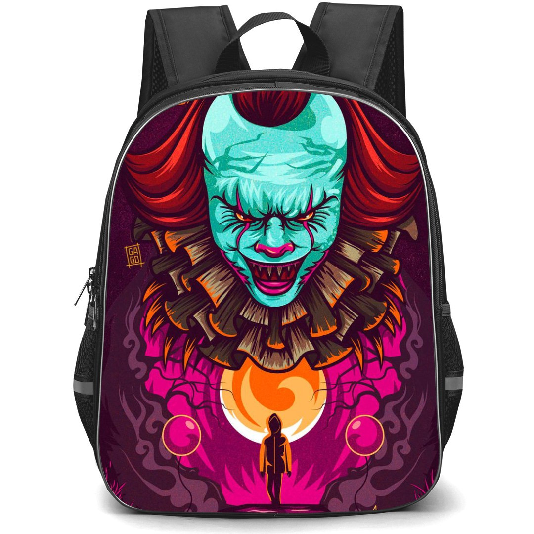 IT Backpack StudentPack - IT Movie Pennywise Illustration Art