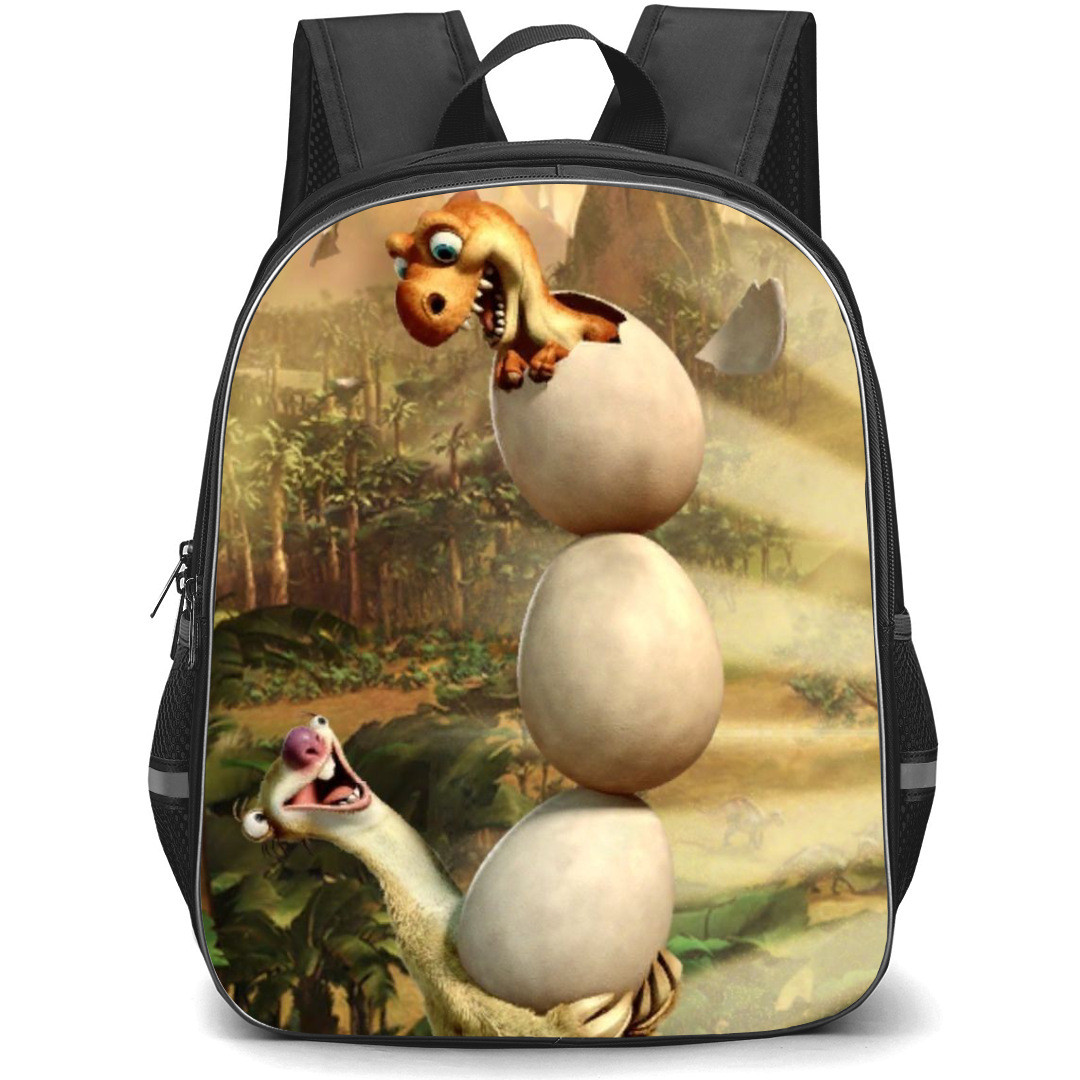 Ice Age Sid Backpack StudentPack - Sid Holding Eggs Illustration