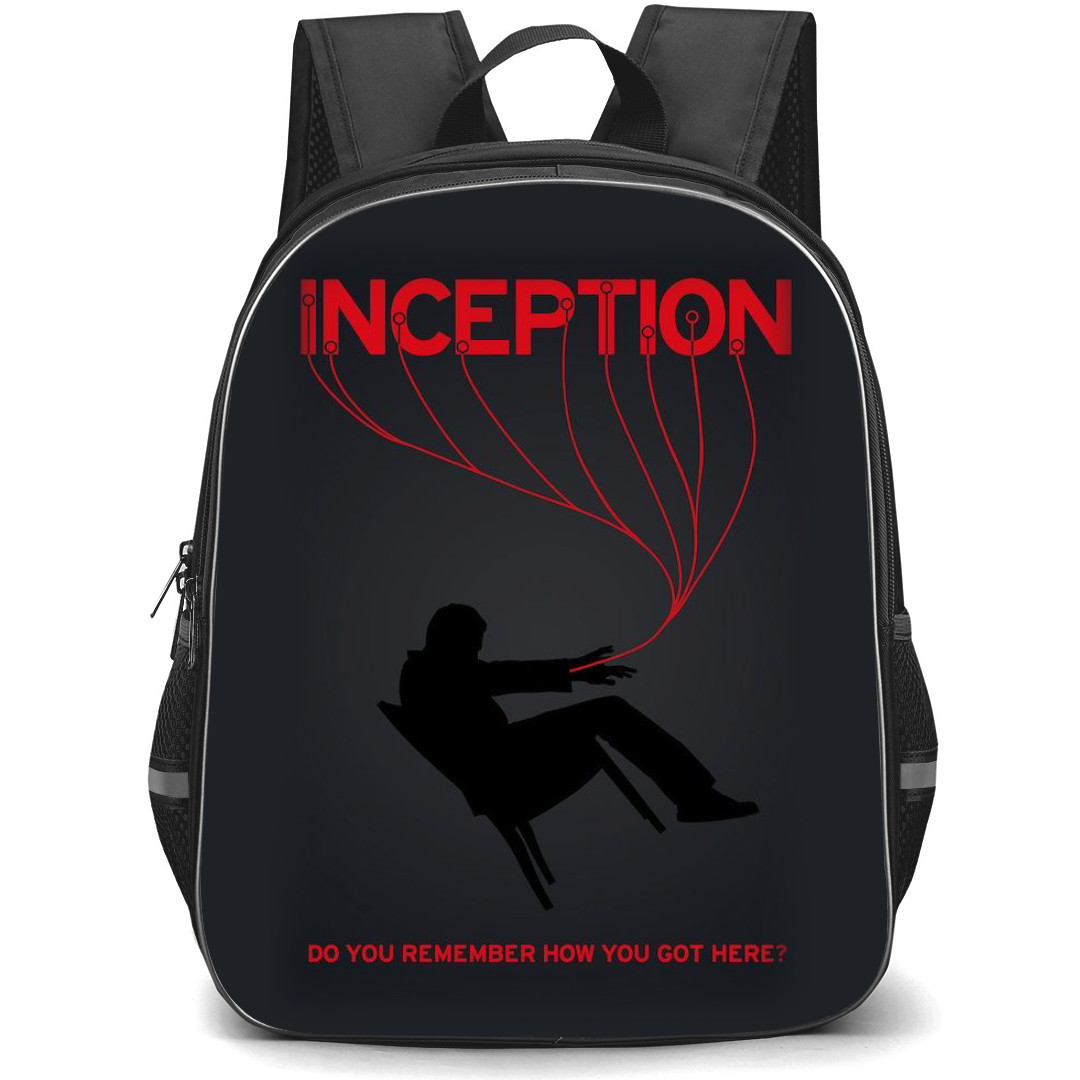 Inception Backpack StudentPack - Inception 2010 Movie Logo Concept Art On Dark Background
