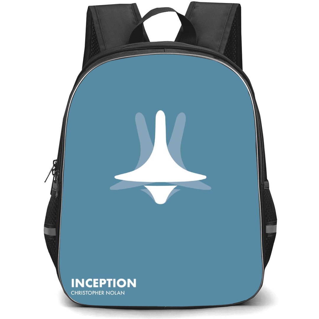 Inception Backpack StudentPack - Inception Minimalist Poster Blue Background