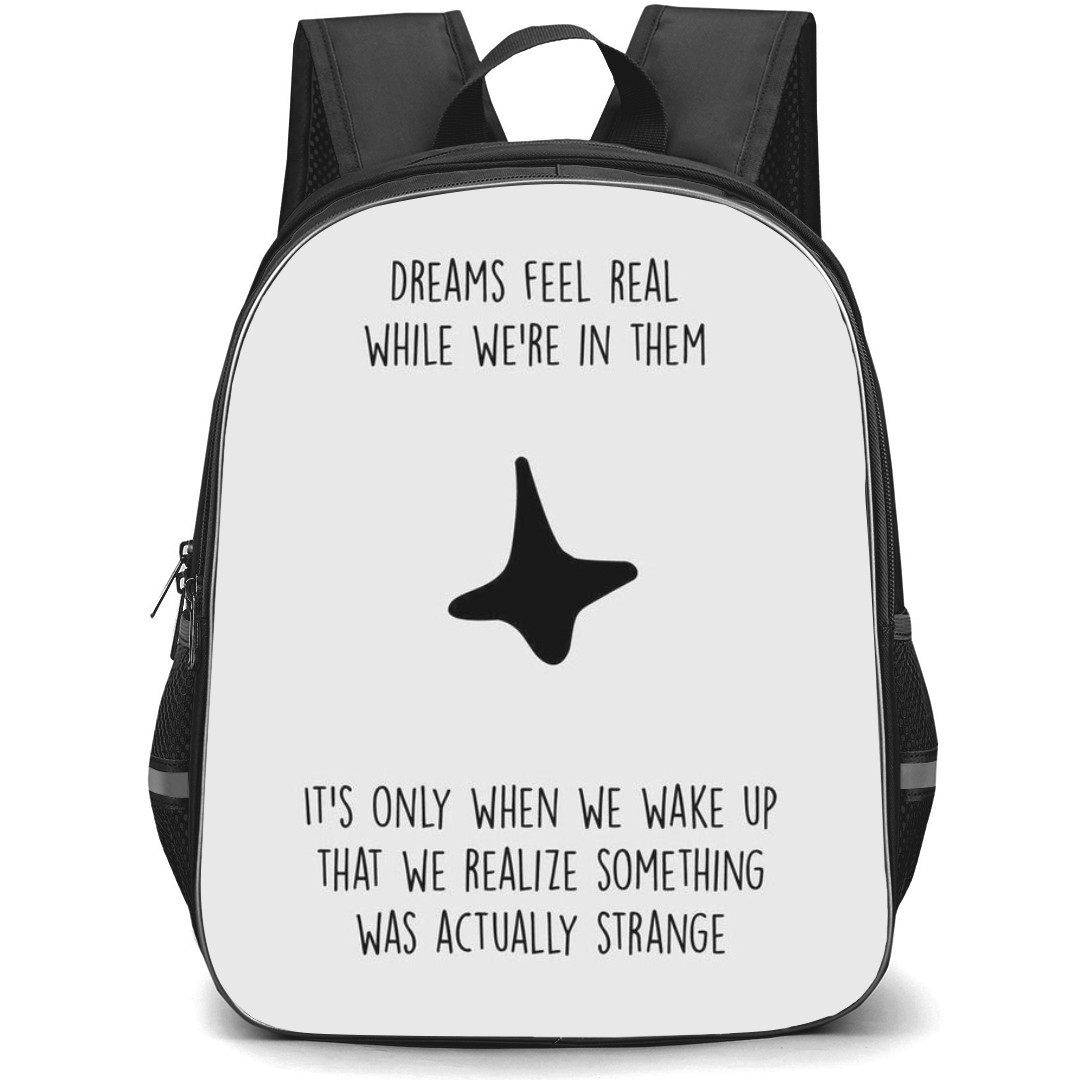 Inception Backpack StudentPack - Inception Movie Quote Poster