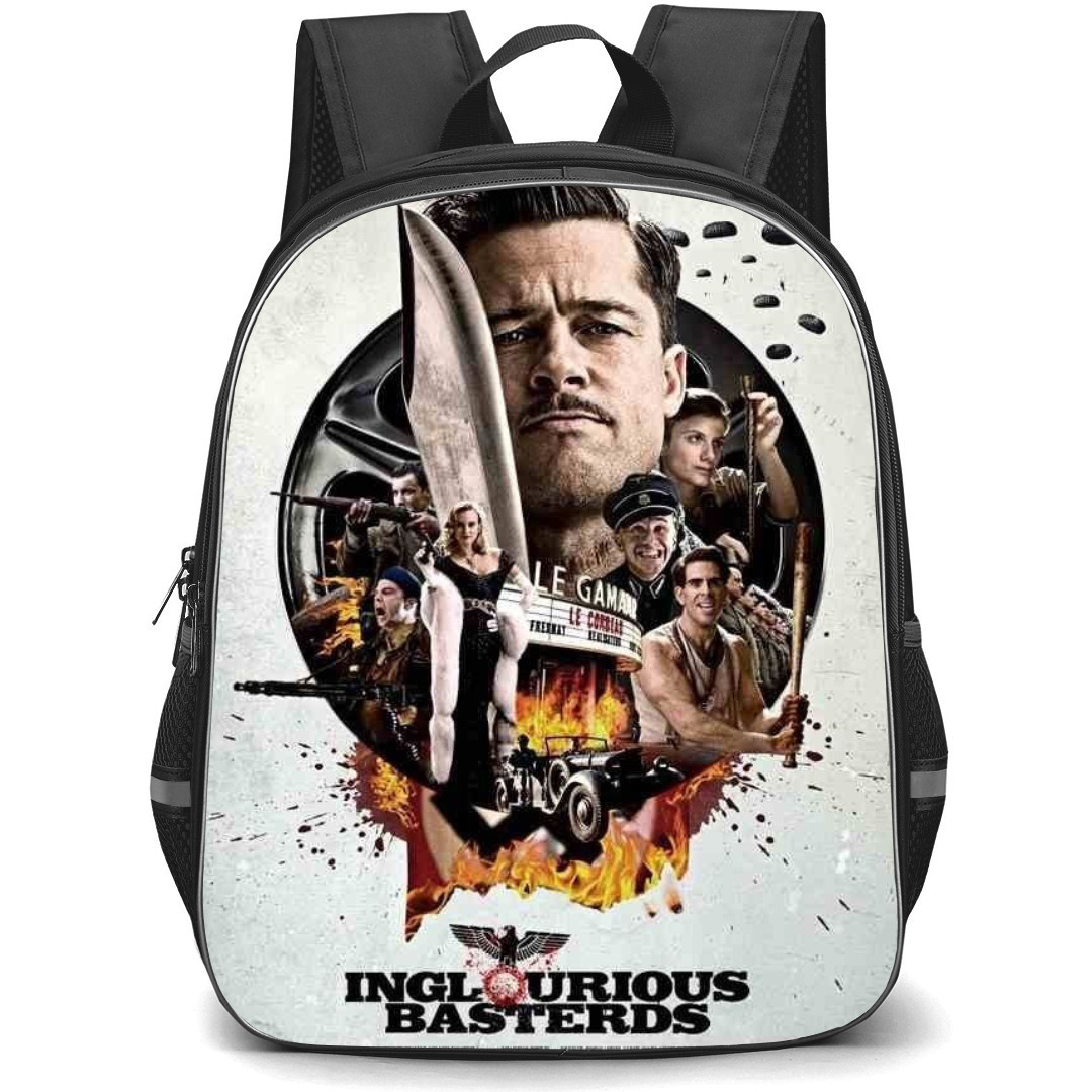 Inglourious Bastards Backpack StudentPack - Inglourious Bastards Movie Brad Pitt Is A Basterd Poster