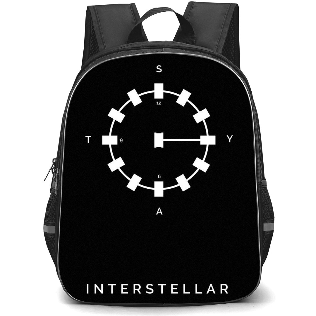 Interstellar Backpack StudentPack - Interstellar Flim Minimalist Poster