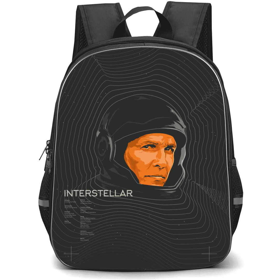 Interstellar Backpack StudentPack - Interstellar Movie Matthew Avatar Illustration Art