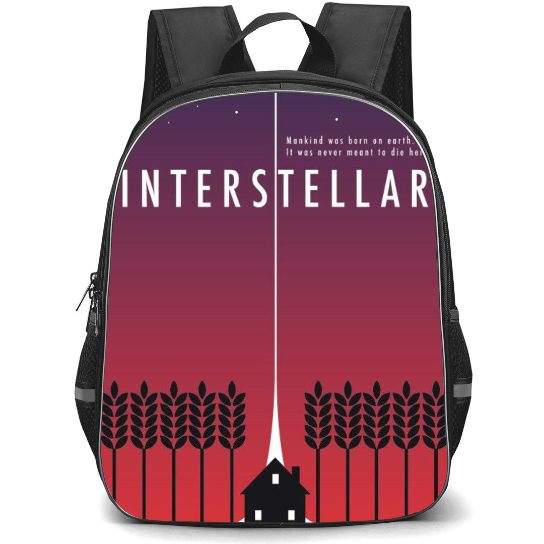 Interstellar Backpack StudentPack - Interstellar Movie Minimalist Poster
