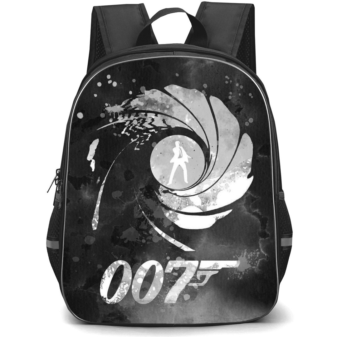 James Bond 007 Backpack StudentPack - James Bond 007 Daniel Craig Minimalist Poster