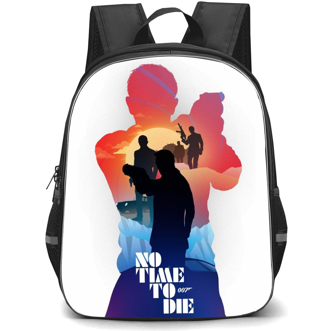 James Bond 007 Backpack StudentPack - James Bond 007 Silhouette Fan Art