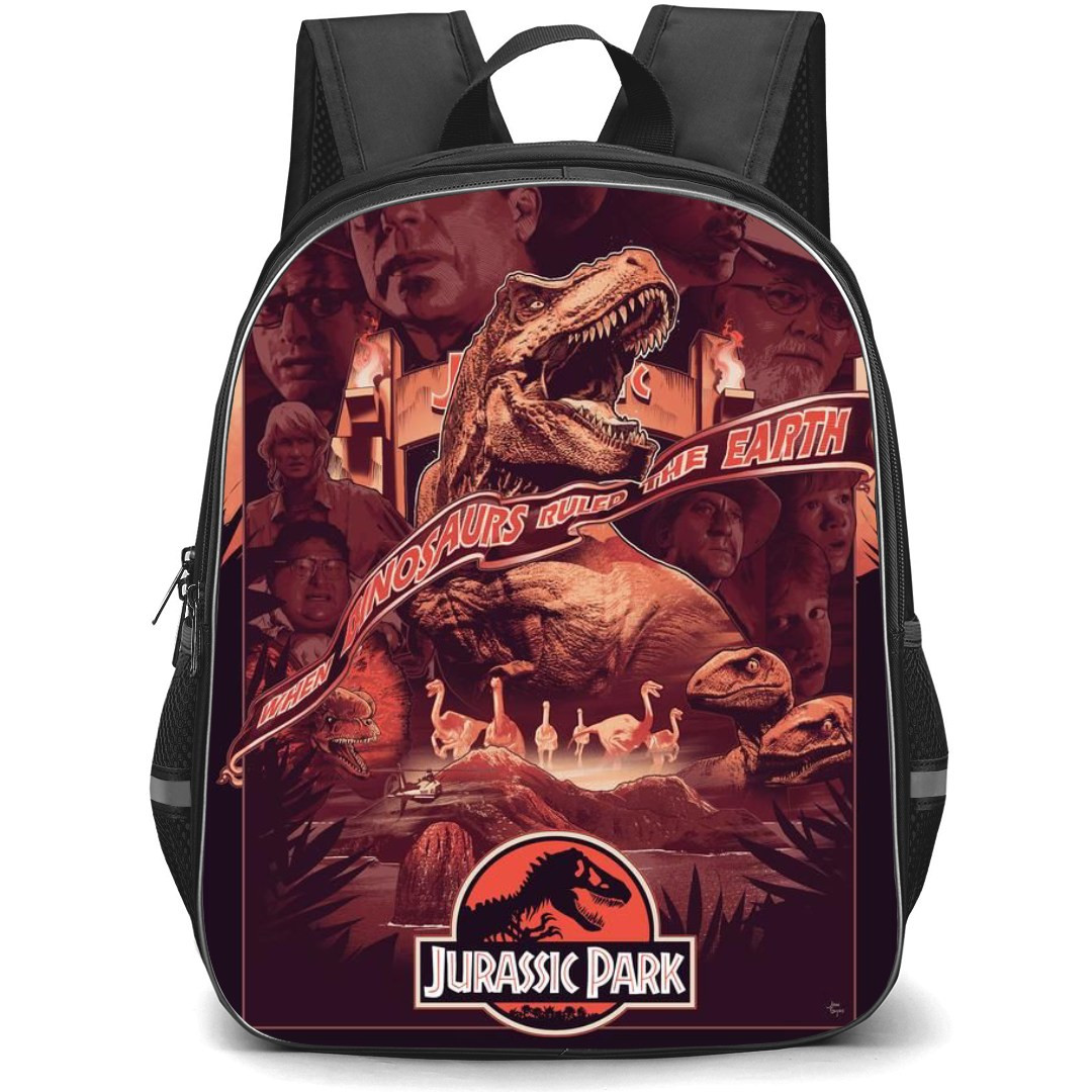 Jurassic Park Backpack StudentPack - Jurassic Park Movie Alternative Poster