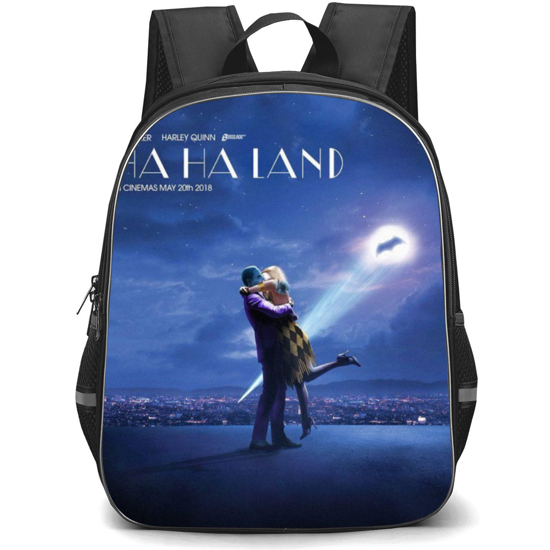 Joker 2 Backpack Student Pack - Harley And Joker Ha Ha Land Poster