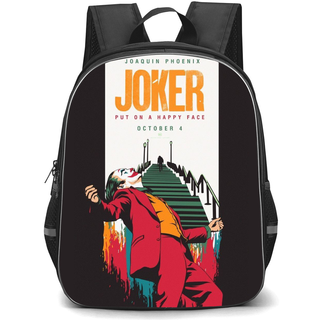 Joker Backpack StudentPack - Joker Movie Poster Illustration Art