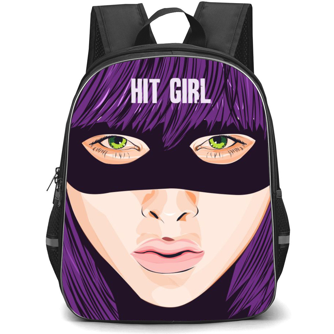 Kick-Ass Backpack StudentPack - Kick-Ass 2 Hit Girl Avatar Illustration Art