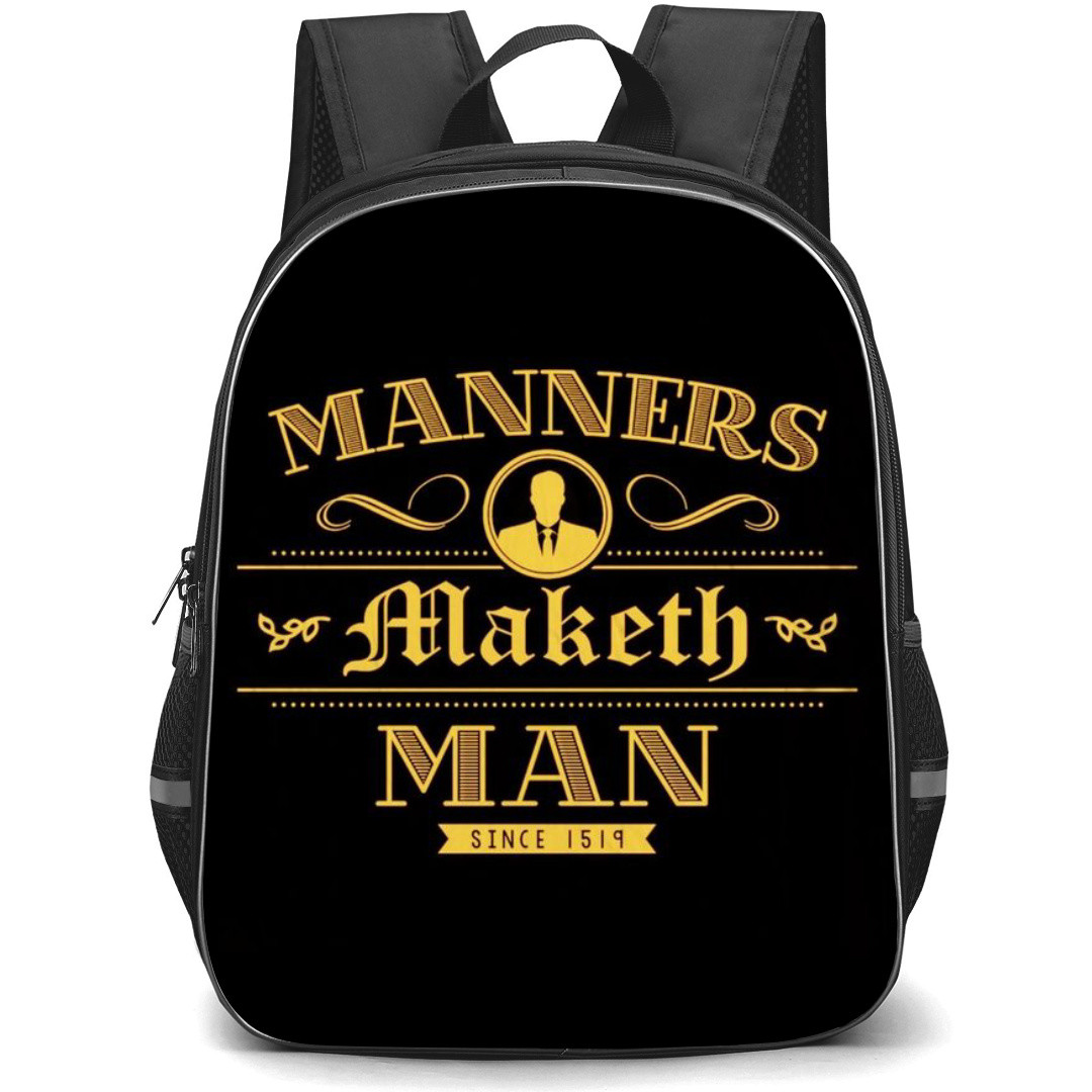 Kingsman Backpack StudentPack - Kingsman Manners Maketh Man Poster