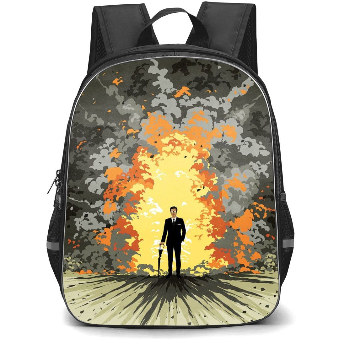 Kingsman Backpack StudentPack - Kingsman Society of Men Illustration Art