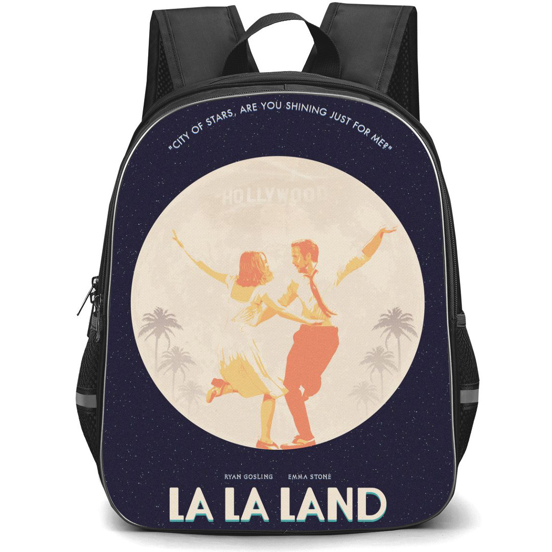 La La Land Backpack StudentPack - La La Land Movie Retro Poster