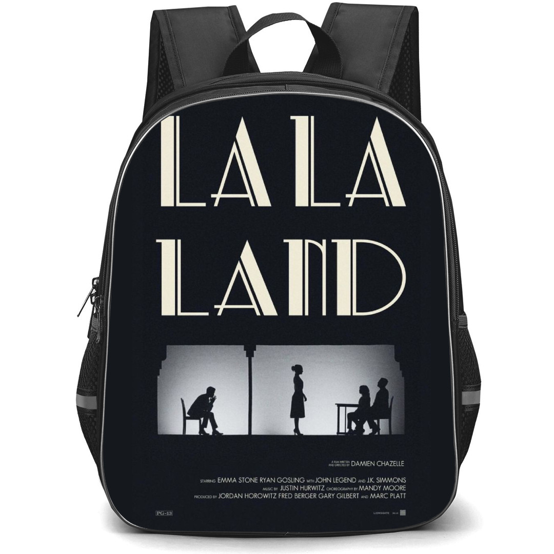 La La Land Backpack StudentPack - La La Land Movie Silhouette Poster