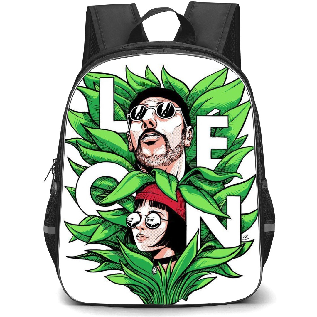 Leon Backpack StudentPack - Leon And Mathilda Avatar Illustration Art