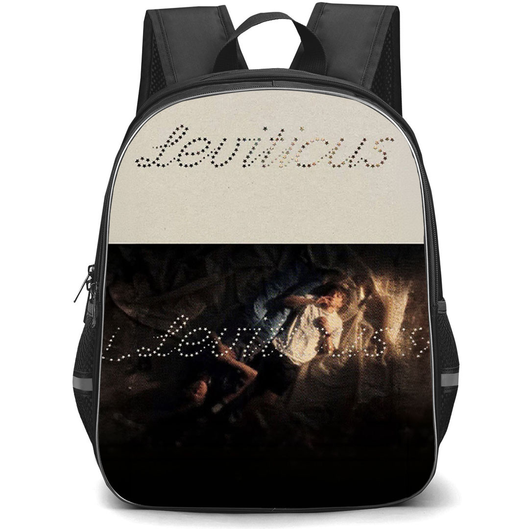 Leviticus Backpack School Bag StudentPack - Leviticus Minimalist Rhinestone Logo Art Poster