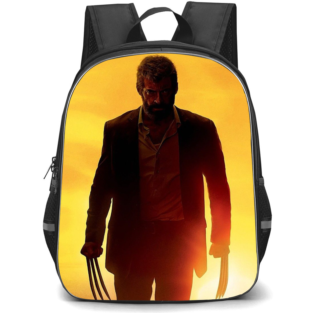 Logan Backpack StudentPack - Logan Standing On Sunset Background