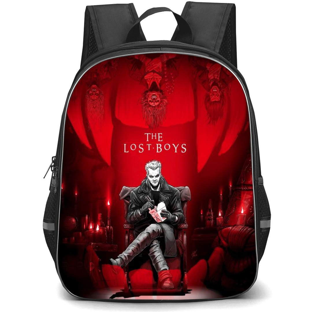 The Lost Boys David Backpack StudentPack - David Sitting On Chair Illustration