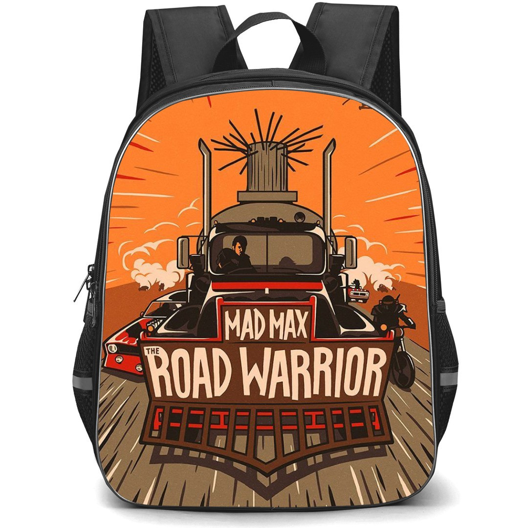 Mad Max Backpack StudentPack - Mad Max 2 The Road Warrior Illustration Art